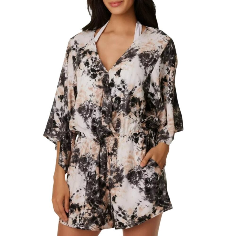 Bar III Swim Beach Poolside Cover-up Romper Size Small - Picture 10 of 10